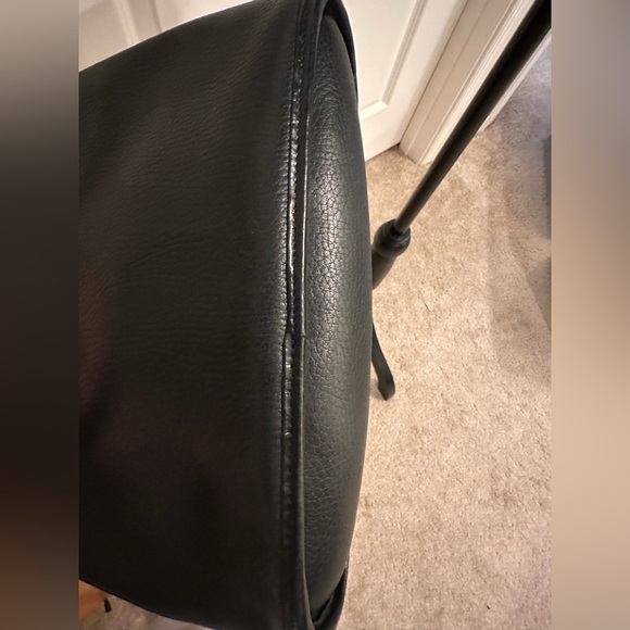 Brighton 🖤 Black Leather Shoulder Bag - Picture 3 of 8